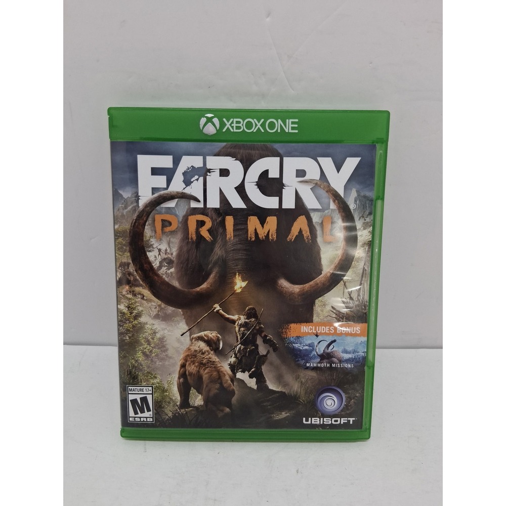 Far Cry Primal Xbox One Ubisoft Action Adventure Game Stone Legend of Mammoth